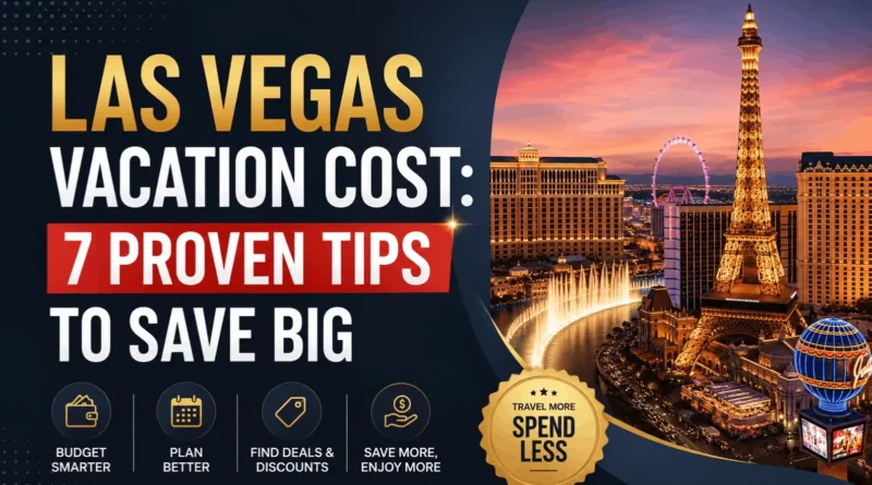 Las Vegas Vacation Cost: 7 Proven Tips to Save Big