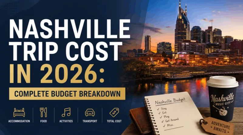 Nashville Trip Cost in 2026 Complete Budget Breakdown