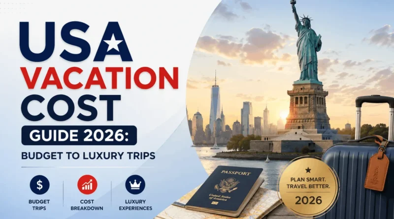 USA Vacation Cost Guide 2026 Budget to Luxury Trips